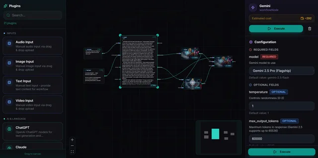 Zephly workflow editor